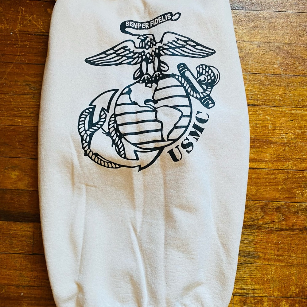 Oversized USMC women’s sweatshirt Cream Large